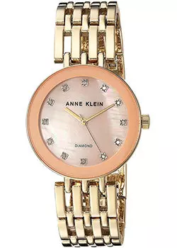 fashion наручные женские часы Anne Klein 2944PMGB. Коллекция Diamond