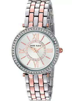 fashion наручные женские часы Anne Klein 2967SVRT. Коллекция Crystal