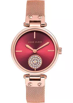 fashion наручные женские часы Anne Klein 3000BYRG. Коллекция Crystal
