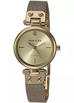 fashion наручные женские часы Anne Klein 3002CHGB. Коллекция Diamond