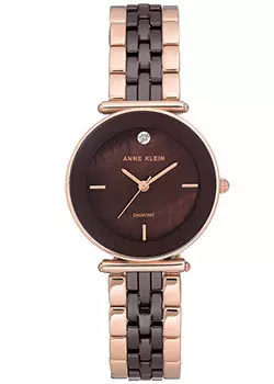 fashion наручные женские часы Anne Klein 3158BNRG. Коллекция Diamond