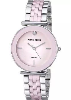 fashion наручные женские часы Anne Klein 3159LPSV. Коллекция Diamond