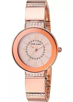 fashion наручные женские часы Anne Klein 3190RGRG. Коллекция Crystal