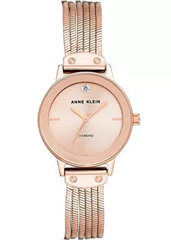 fashion наручные женские часы Anne Klein 3220RGRG. Коллекция Diamond