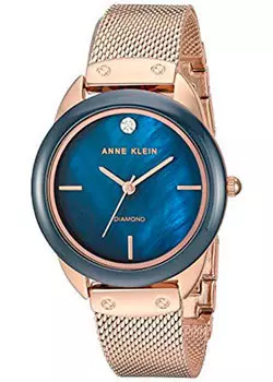 fashion наручные женские часы Anne Klein 3258NVRG. Коллекция Diamond