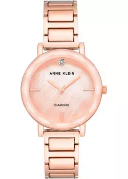 fashion наручные женские часы Anne Klein 3278PMRG. Коллекция Diamond