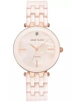 fashion наручные женские часы Anne Klein 3310LPRG. Коллекция Diamond