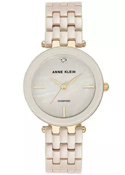 fashion наручные женские часы Anne Klein 3310TNGB. Коллекция Diamond