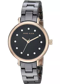 fashion наручные женские часы Anne Klein 3312BKRG. Коллекция Ceramics