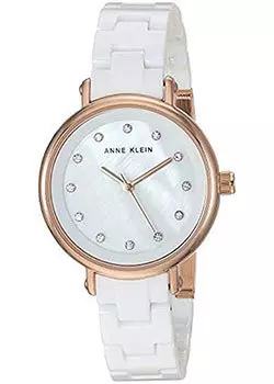 fashion наручные женские часы Anne Klein 3312WTRG. Коллекция Ceramics