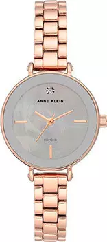 fashion наручные женские часы Anne Klein 3386LGRG. Коллекция Diamond