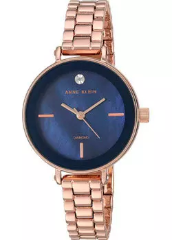 fashion наручные женские часы Anne Klein 3386NMRG. Коллекция Diamond