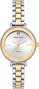 fashion наручные женские часы Anne Klein 3387SVTT. Коллекция Diamond