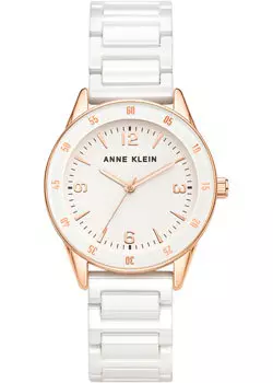 fashion наручные женские часы Anne Klein 3658RGWT. Коллекция Ceramic