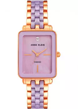fashion наручные женские часы Anne Klein 3668LVRG. Коллекция Diamond