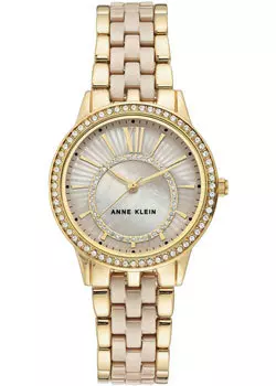 fashion наручные женские часы Anne Klein 3672TNGB. Коллекция Ceramic