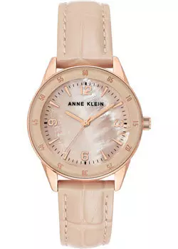 fashion наручные женские часы Anne Klein 3734RGBH. Коллекция Leather