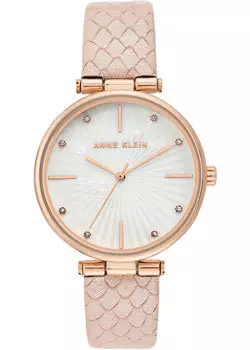 fashion наручные женские часы Anne Klein 3754RGPK. Коллекция Leather