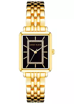 fashion наручные женские часы Anne Klein 3760BKGB. Коллекция Metals