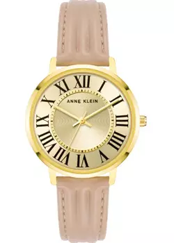 fashion наручные женские часы Anne Klein 3836GPTN. Коллекция Leather