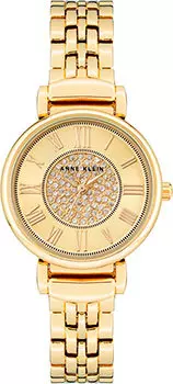 fashion наручные женские часы Anne Klein 3872CHGB. Коллекция Metals