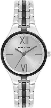 fashion наручные женские часы Anne Klein 4061SVGY. Коллекция Metals