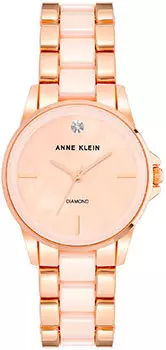fashion наручные женские часы Anne Klein 4118BHRG. Коллекция Diamond