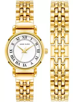 fashion наручные женские часы Anne Klein 4144GPST. Коллекция Box Set