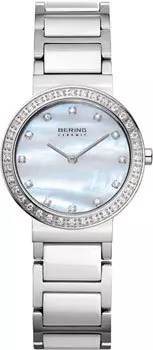 fashion наручные женские часы Bering 10729-704. Коллекция Ceramic