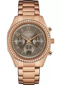 fashion наручные женские часы Caravelle New York 44L195. Коллекция Ladies Collecion