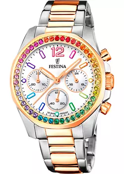 fashion наручные женские часы Festina F20608.2. Коллекция Boyfriend