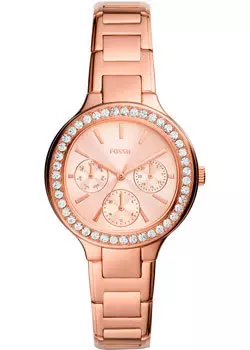 fashion наручные женские часы Fossil BQ3706. Коллекция Weslee