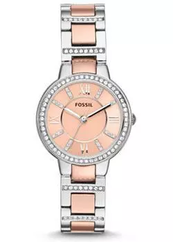 fashion наручные женские часы Fossil ES3405. Коллекция Virginia