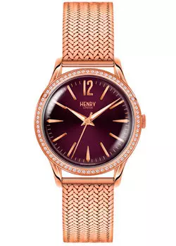 fashion наручные женские часы Henry London HL34-SM-0196. Коллекция Hampstead