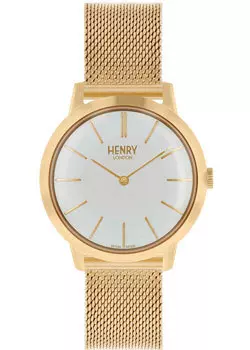 fashion наручные женские часы Henry London HL34-M-0232. Коллекция Iconic