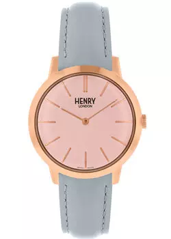 fashion наручные женские часы Henry London HL34-S-0228. Коллекция Iconic