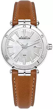 fashion наручные женские часы Herbelin 14288AP19GD. Коллекция Newport