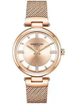 fashion наручные женские часы Kenneth Cole KC51125002. Коллекция Transparency