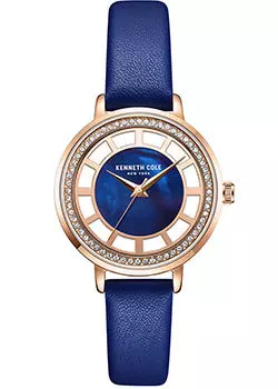 fashion наручные женские часы Kenneth Cole KC51129003. Коллекция Transparency