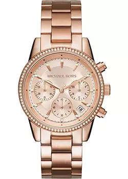 fashion наручные женские часы Michael Kors MK6357. Коллекция Ritz