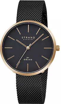 fashion наручные женские часы Obaku S700LXVBMB. Коллекция STRAND