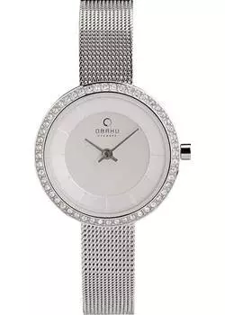 fashion наручные женские часы Obaku V146LECIMC. Коллекция Mesh