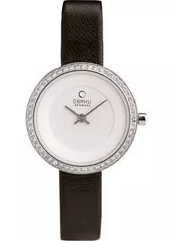 fashion наручные женские часы Obaku V146LECIRB. Коллекция Leather