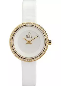 fashion наручные женские часы Obaku V146LEGIRW. Коллекция leather