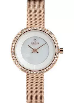 fashion наручные женские часы Obaku V146LEVWMV. Коллекция Mesh