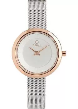 fashion наручные женские часы Obaku V146LXVIMC. Коллекция Mesh