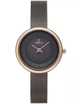 fashion наручные женские часы Obaku V146LXVJMJ. Коллекция Mesh