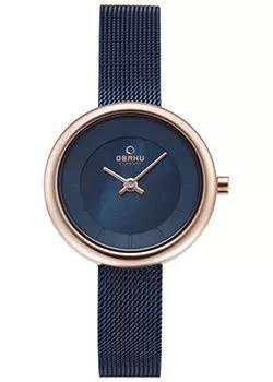 fashion наручные женские часы Obaku V146LXVLML. Коллекция Mesh