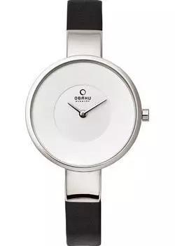 fashion наручные женские часы Obaku V149LXCIRB. Коллекция Leather