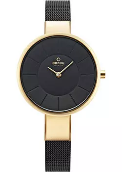 fashion наручные женские часы Obaku V149LXGBMB. Коллекция Mesh